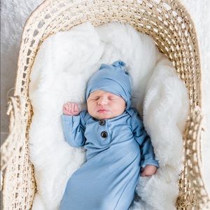 Graf Palm Leave Moses Basket with Handles